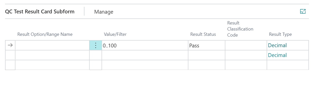 QC Results