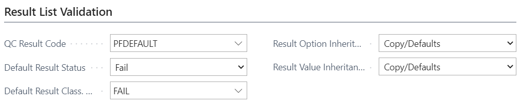 QC Tests