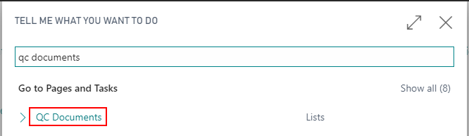 QC Documents