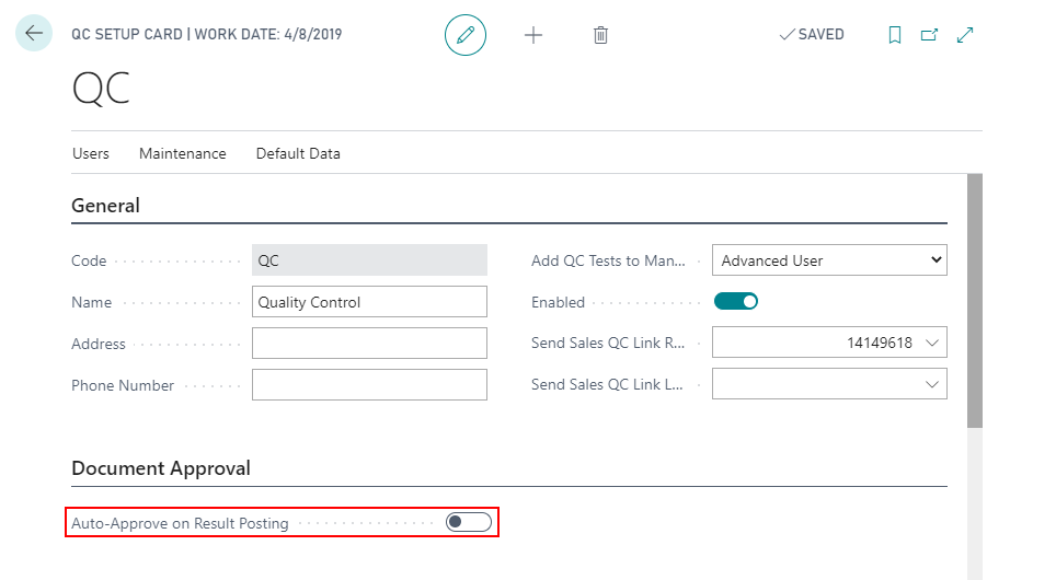 How to: Approve QC Documents