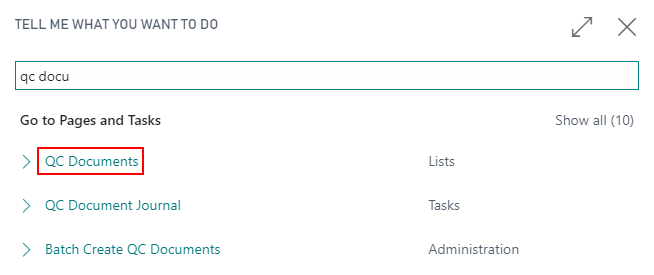 How to: Approve QC Documents