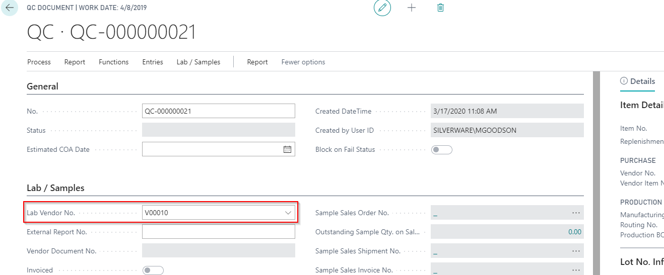 How to: Create Internal/External Samples