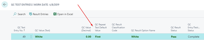 How to: Post QC Result Entries