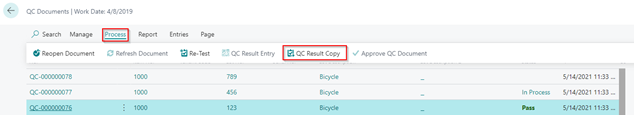 How to: Copy QC Results to Other Documents