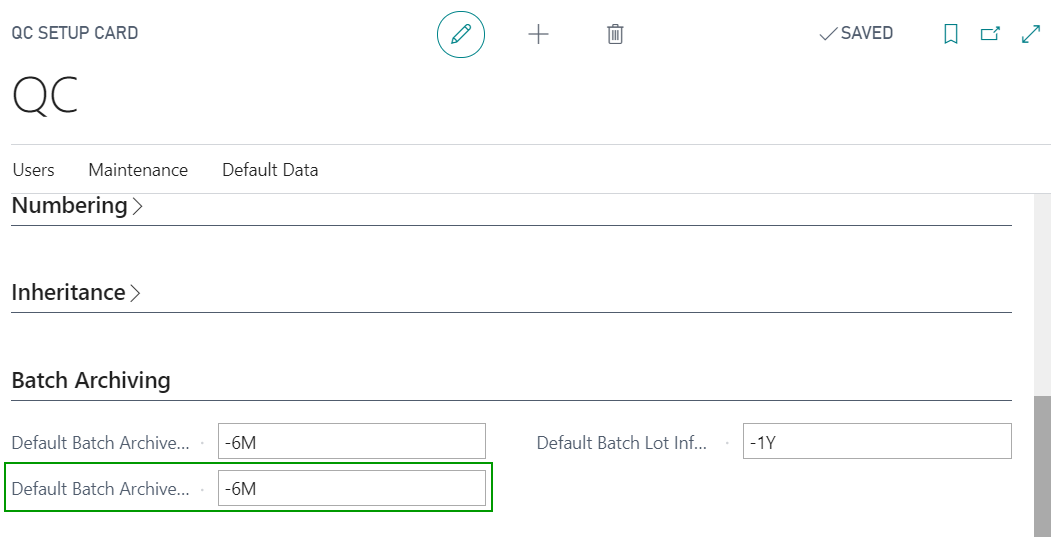 Batch Archive QC Documents